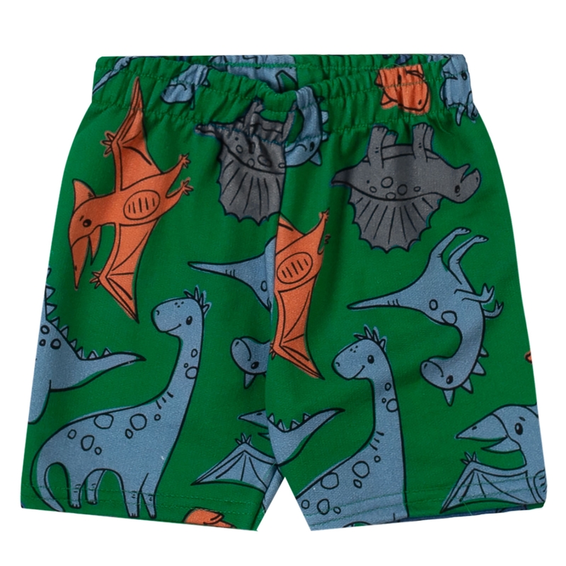 CONJUNTO KYLY MASCULINO CAMISETA E BERMUDA DINOSSAUROS - Image 7