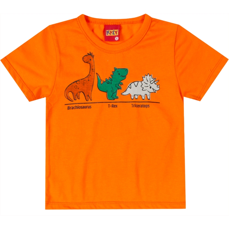 CONJUNTO KYLY MASCULINO CAMISETA E BERMUDA DINOSSAUROS - Image 9