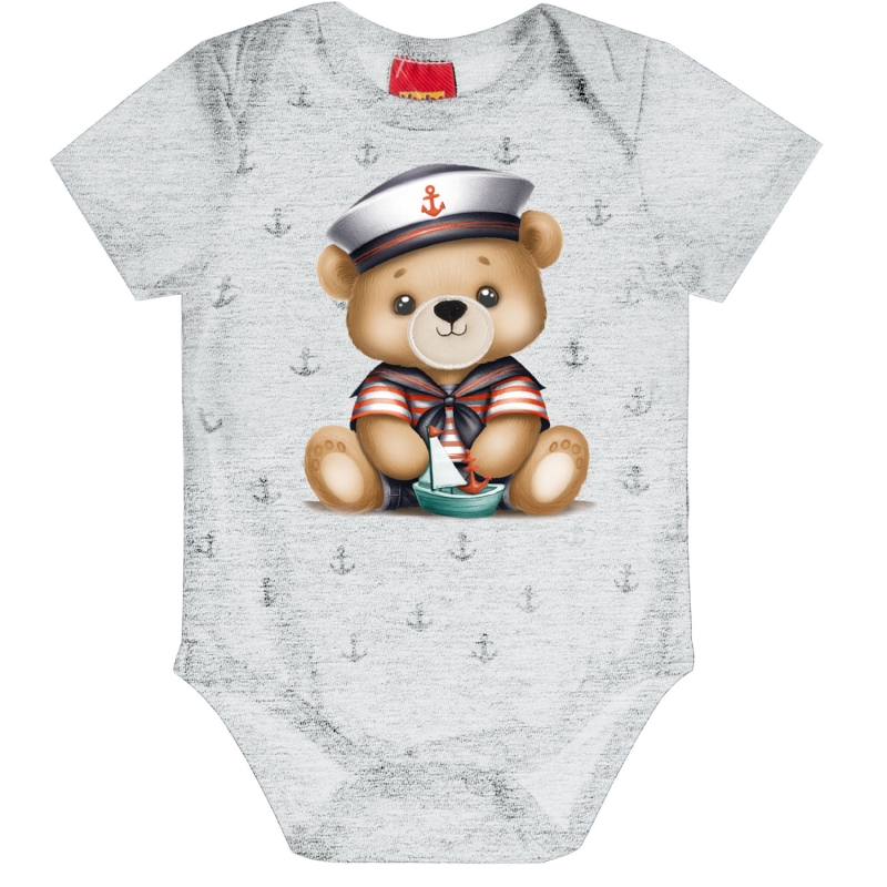 CONJUNTO KYLY BODY E BERMUDA BEBE URSINHO - Image 3