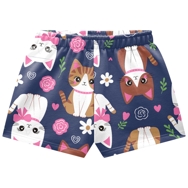 CONJUNTO KYLY VERAO DE GATINHO REGATA E SHORT - Image 5