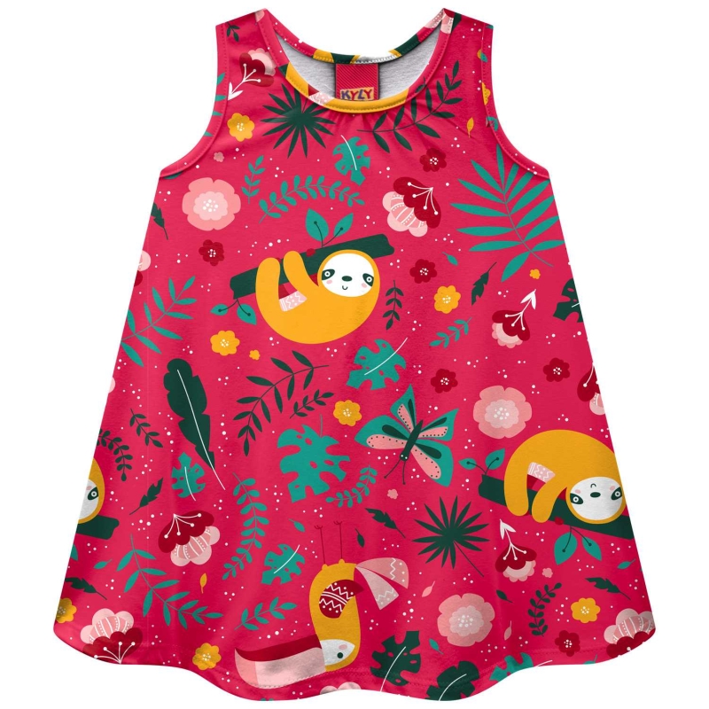 VESTIDO KYLY FLORES E BICHINHOS - Image 3