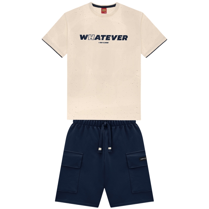 CONJUNTO KYLY MENINO BERMUDA CARGO - Image 5