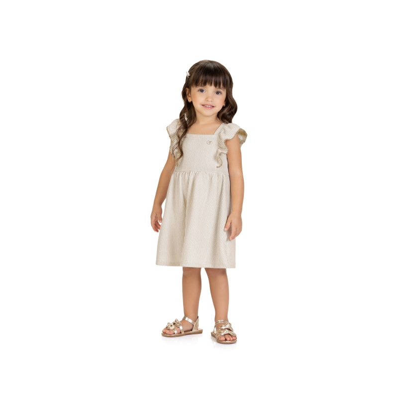 VESTIDO MILON COM PICUETA NAS MANGAS - Image 3