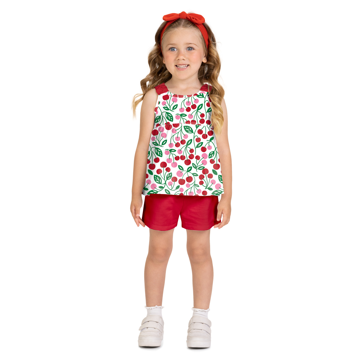 Conjunto Kyly 1001816 | Blusa + Short com Laço 04 ao 08