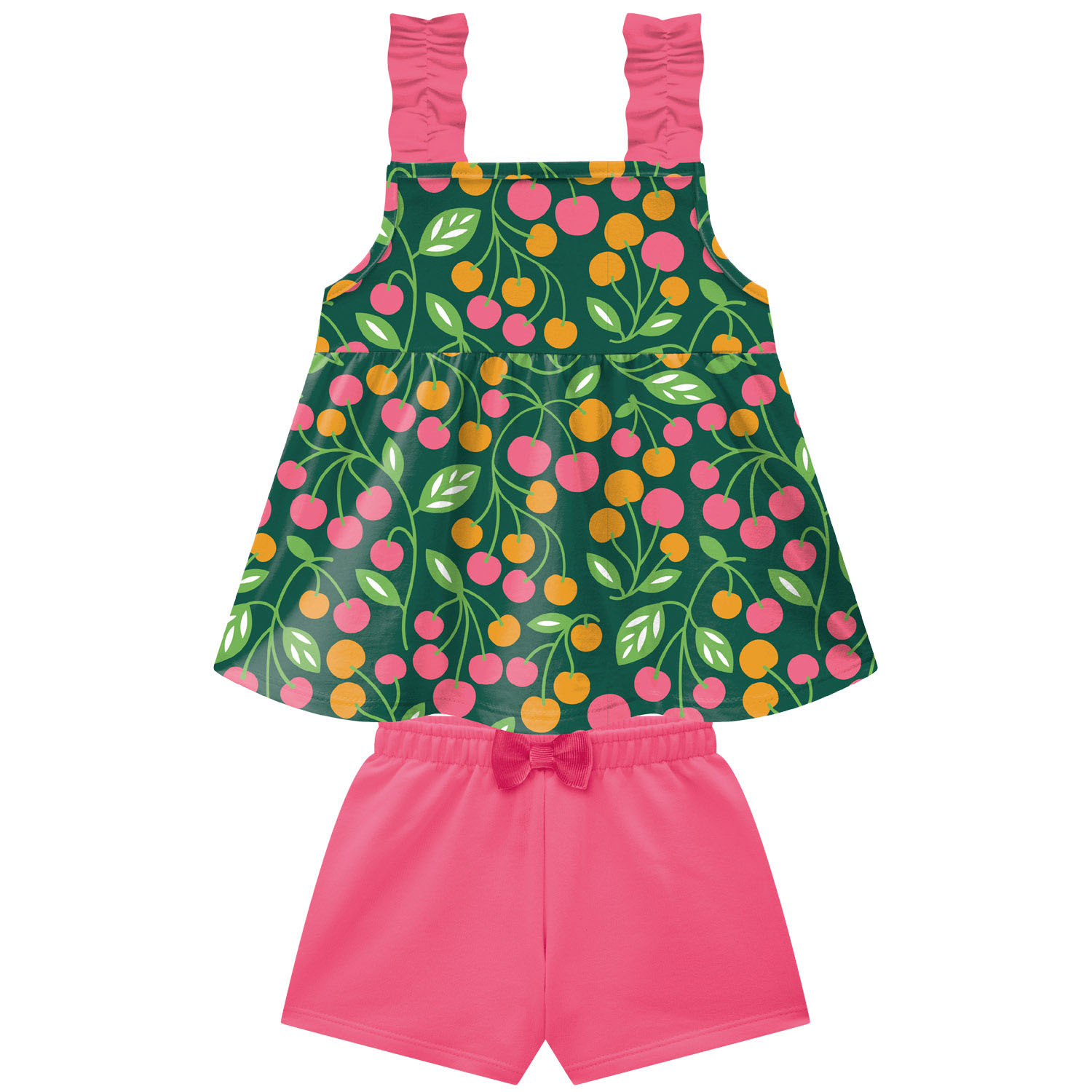 Conjunto Kyly 1001816 | Blusa + Short com Laço 04 ao 08 - Image 7