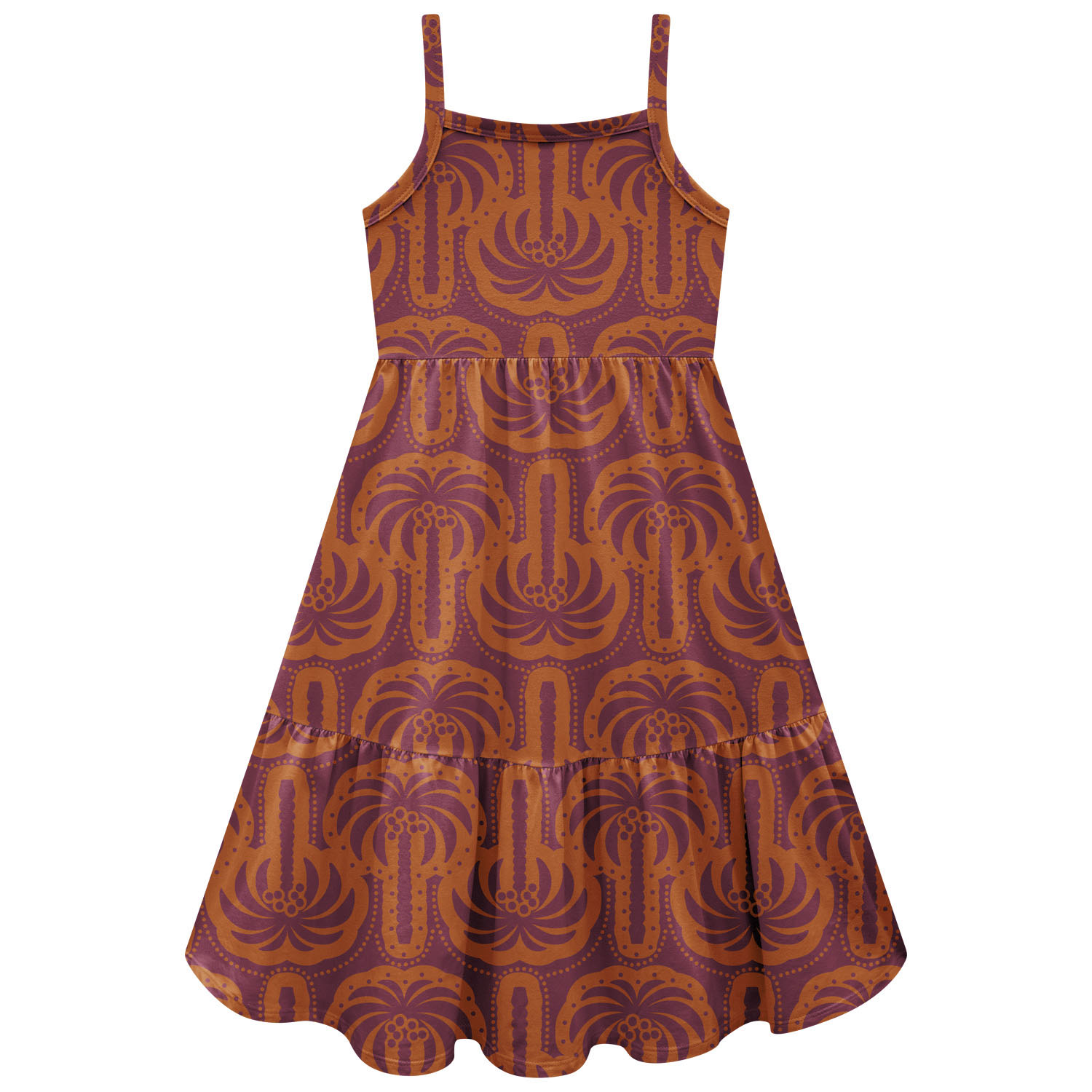Vestido Kyly 1001839 | Modelo Solto com Estampa 10 ao 16 - Image 4