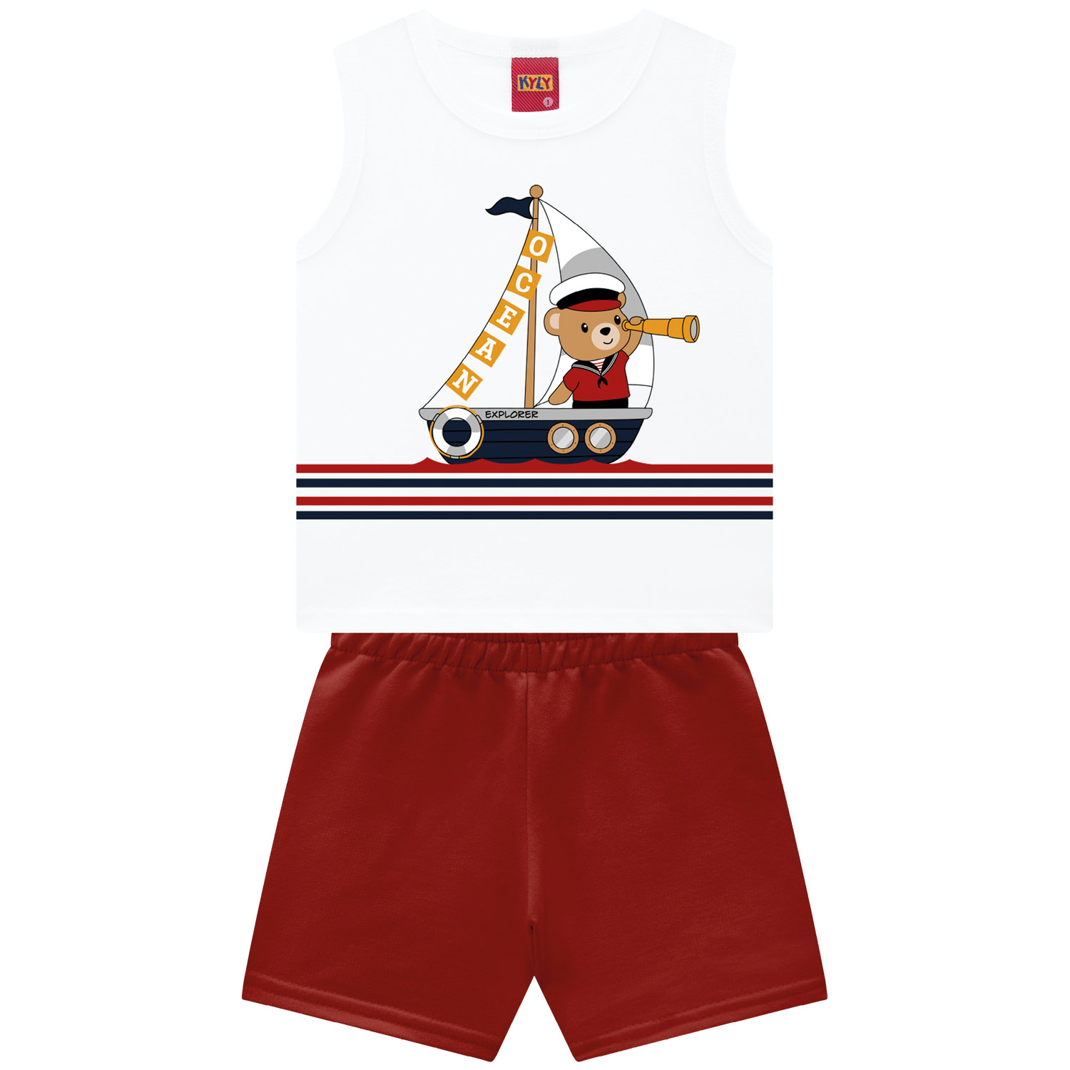 Conjunto Kyly 1001863 | Bermuda + Regata 01 ao 03 - Image 19