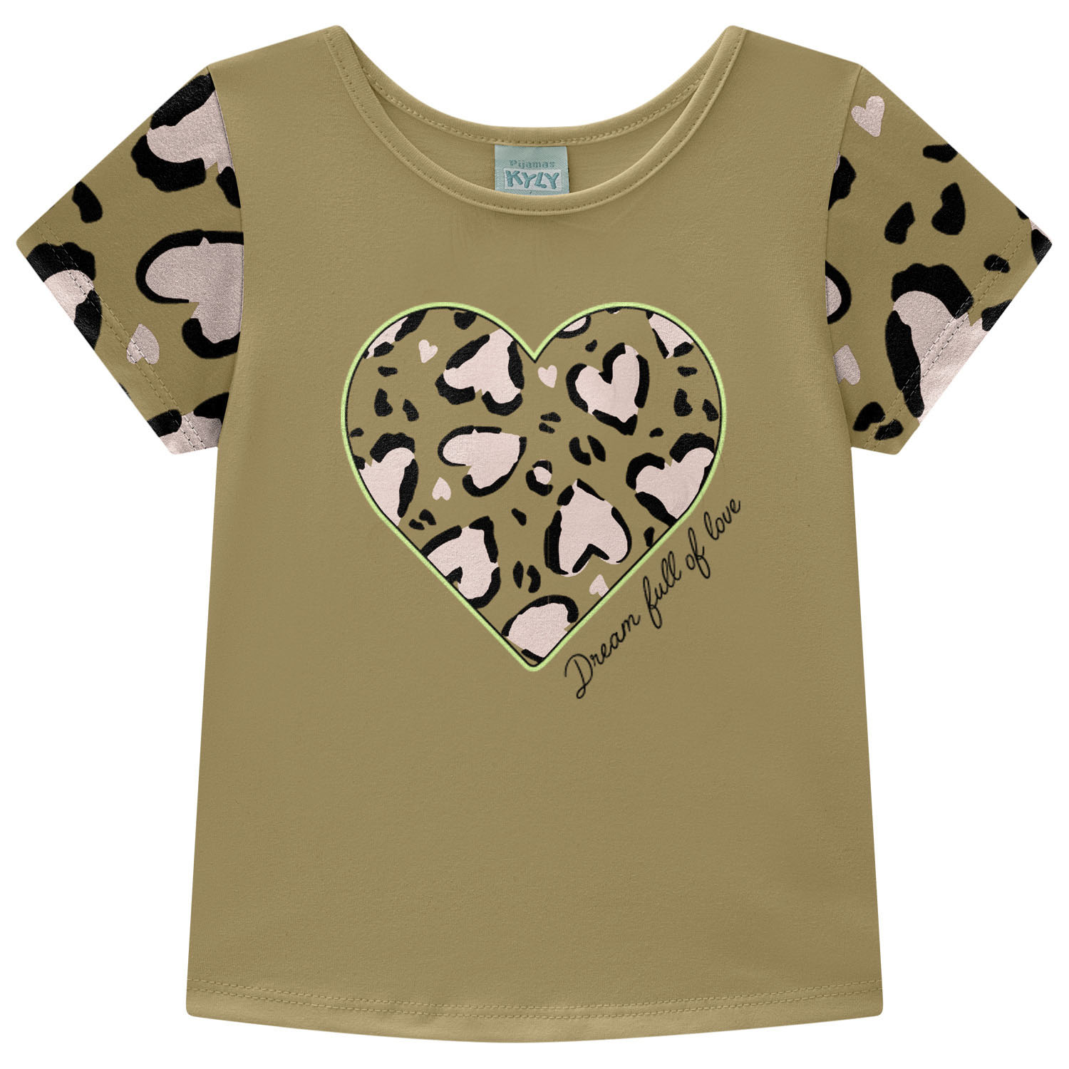 Pijama Kyly 1001969 | Blusa + Short 10 ao 16 - Image 6