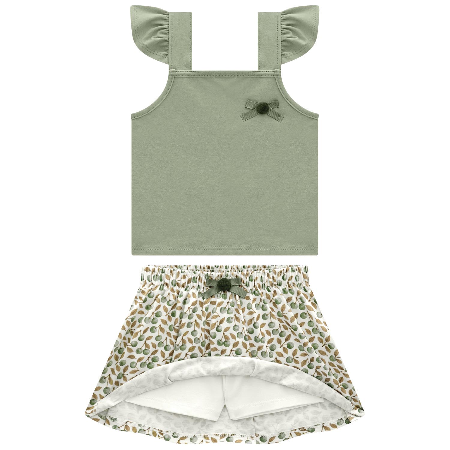 Conjunto Milon 2001741 | Blusa + Saia 04 ao 08 - Image 7