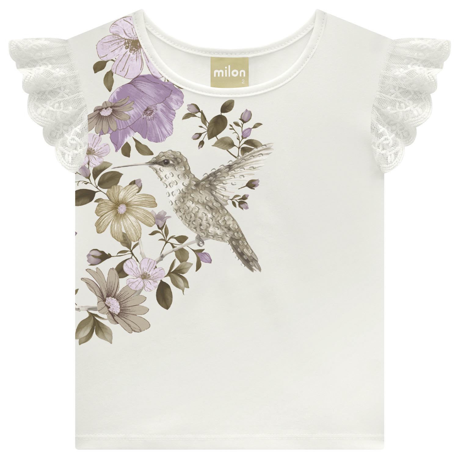 Conjunto Milon 2001744 | Blusa + Saia 04 ao 08 - Image 3