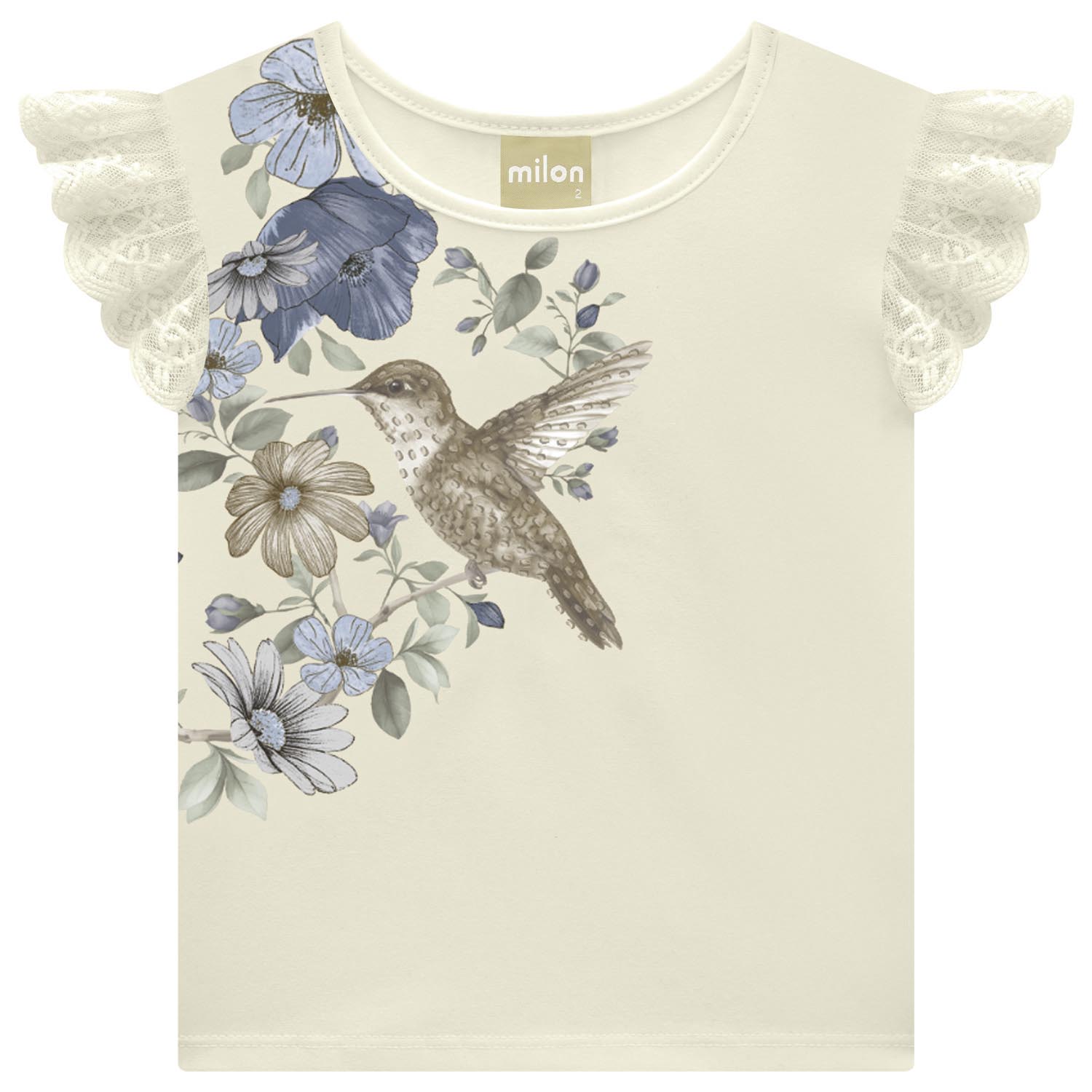 Conjunto Milon 2001744 | Blusa + Saia 04 ao 08 - Image 6