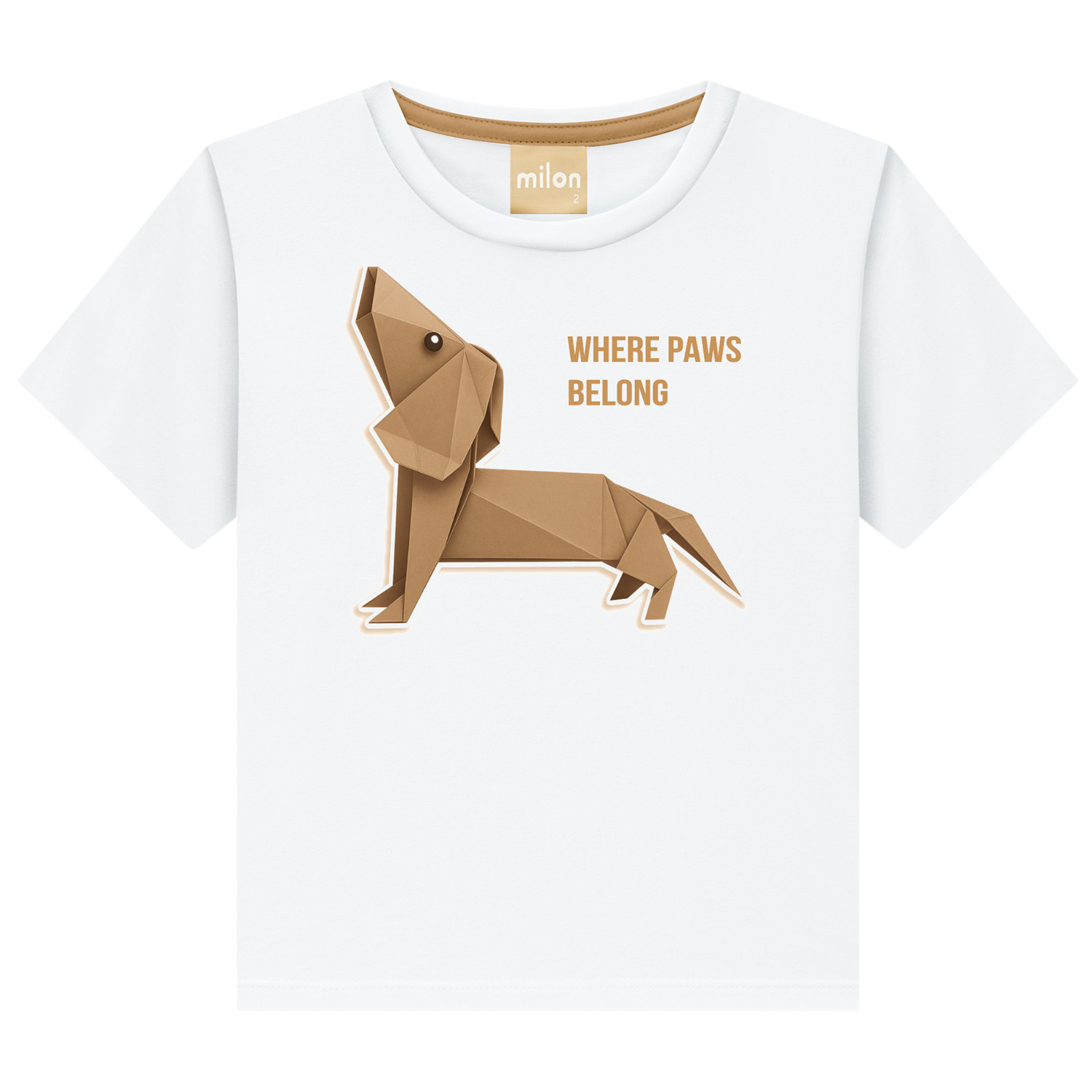 Camiseta Milon 2001779 | Manga Curta 02 e 03 - Image 3