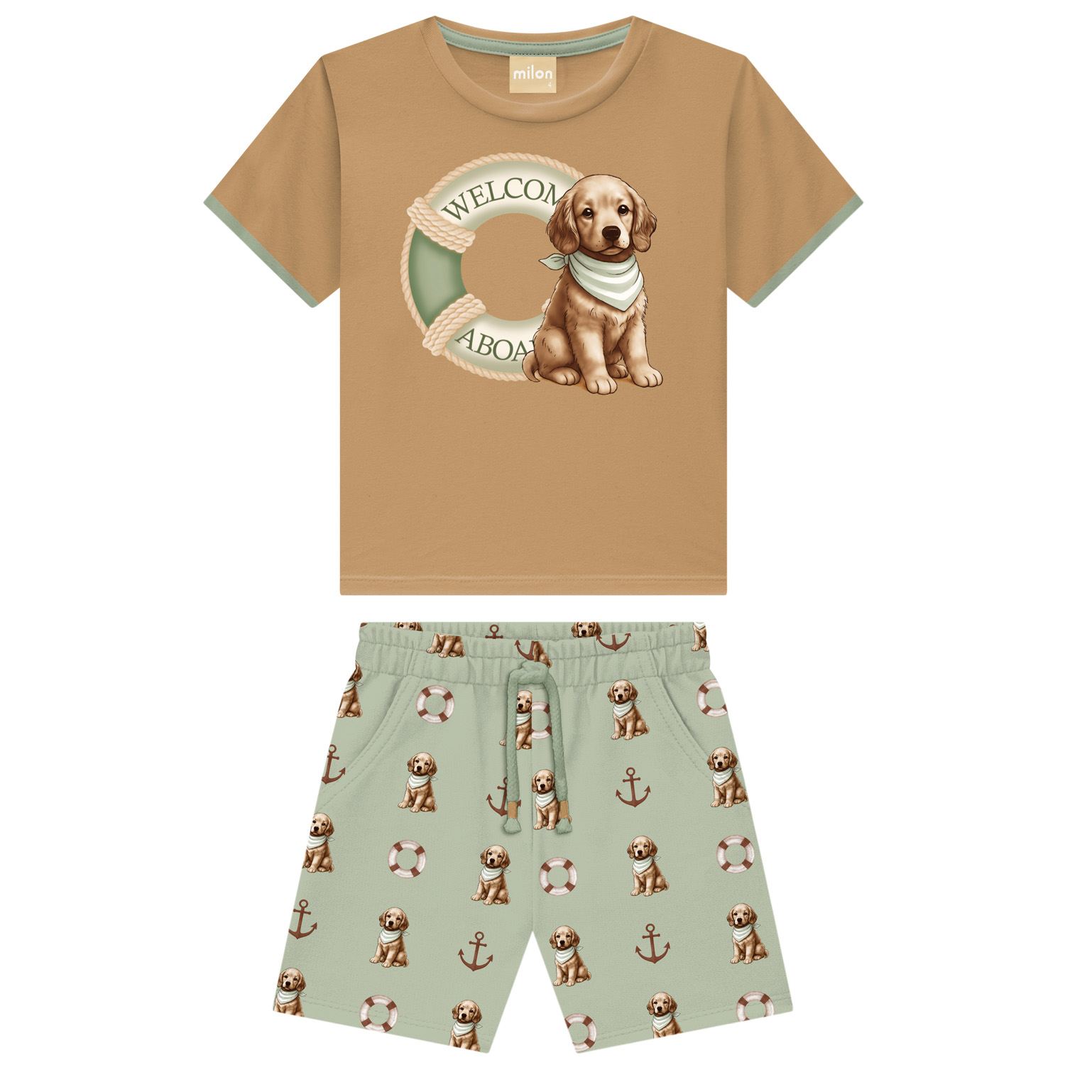 Conjunto Milon 2001788 | Camiseta + Short 02 e 03 - Image 5