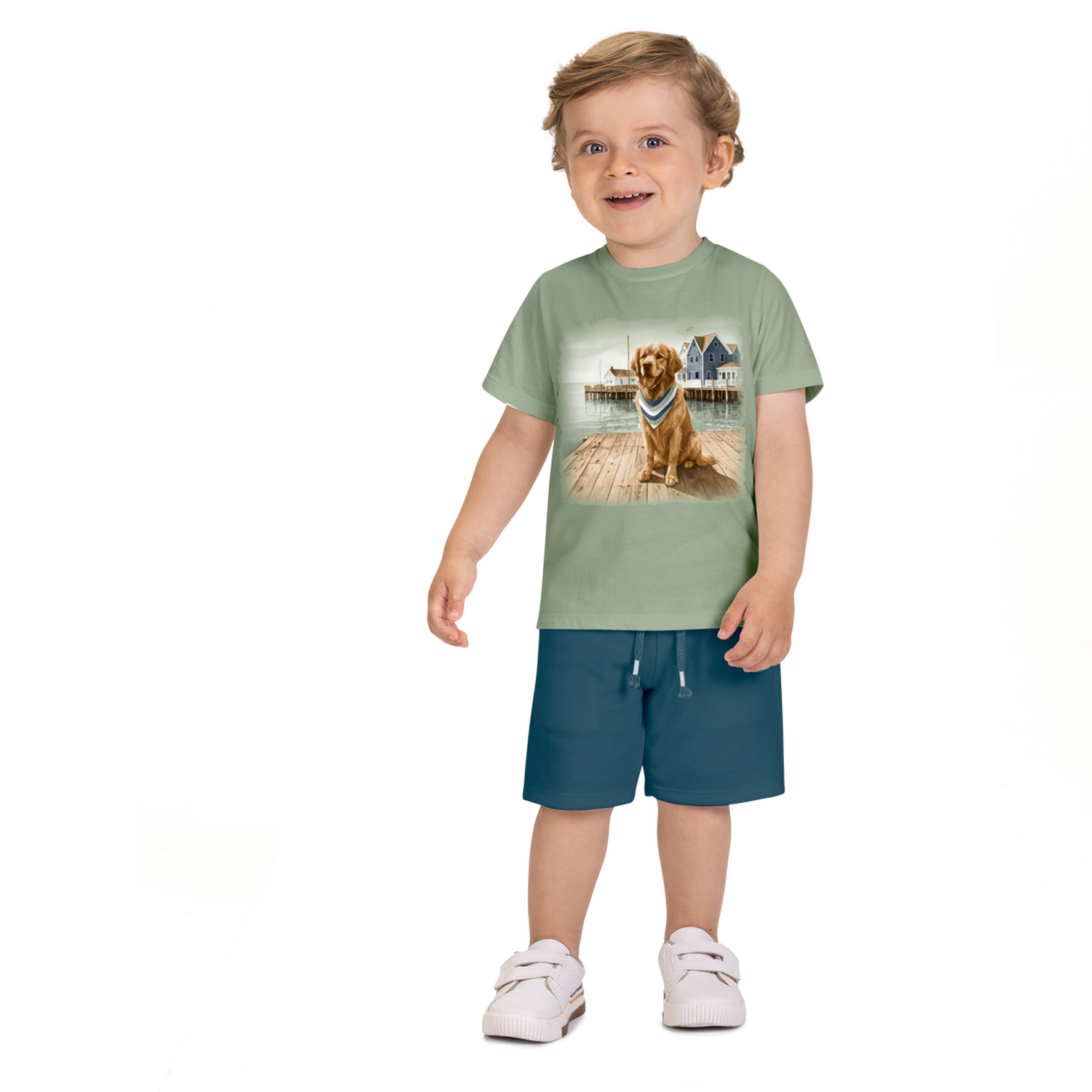 Conjunto Milon 2001791 | Camiseta + Bermuda 04 ao 08