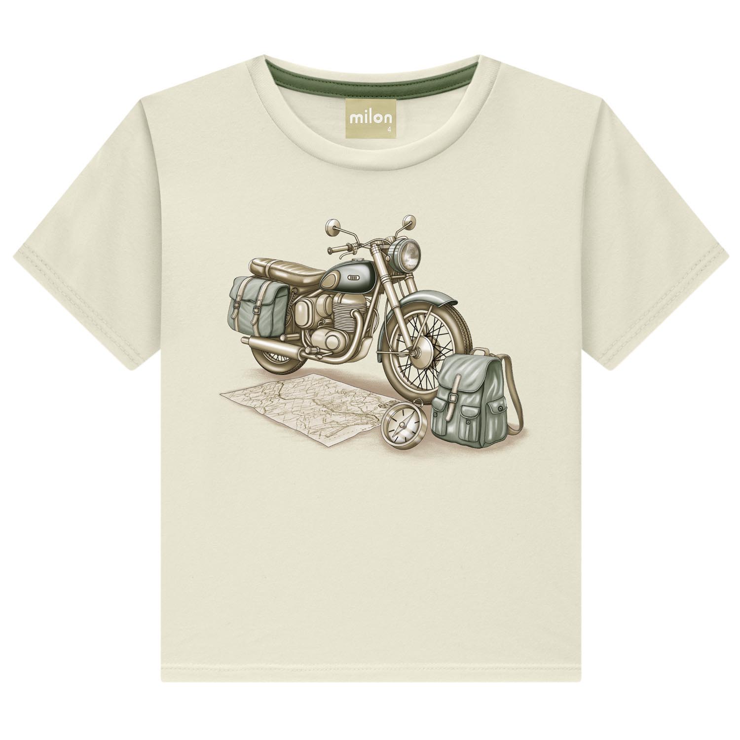Camiseta Milon 2001802 | Manga Curta 10 ao 14 - Image 2