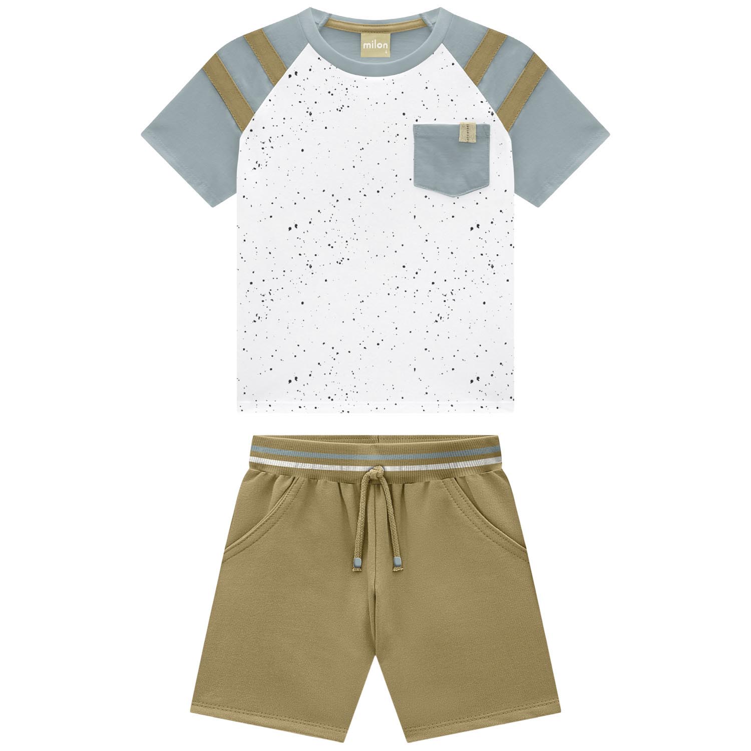 Conjunto Milon 2001812 | Camiseta + Bermuda 04 ao 08 - Image 4