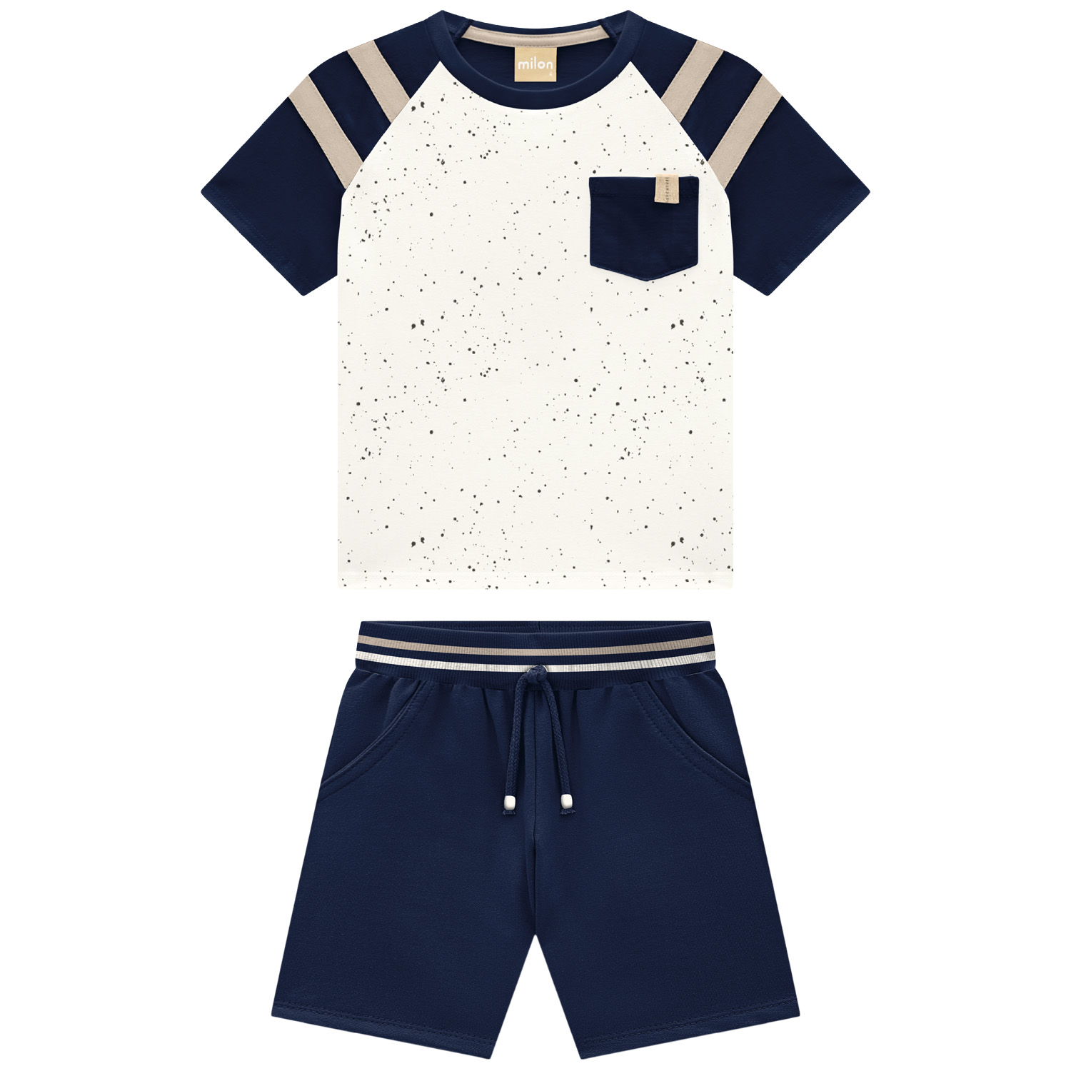Conjunto Milon 2001812 | Camiseta + Bermuda 04 ao 08 - Image 7