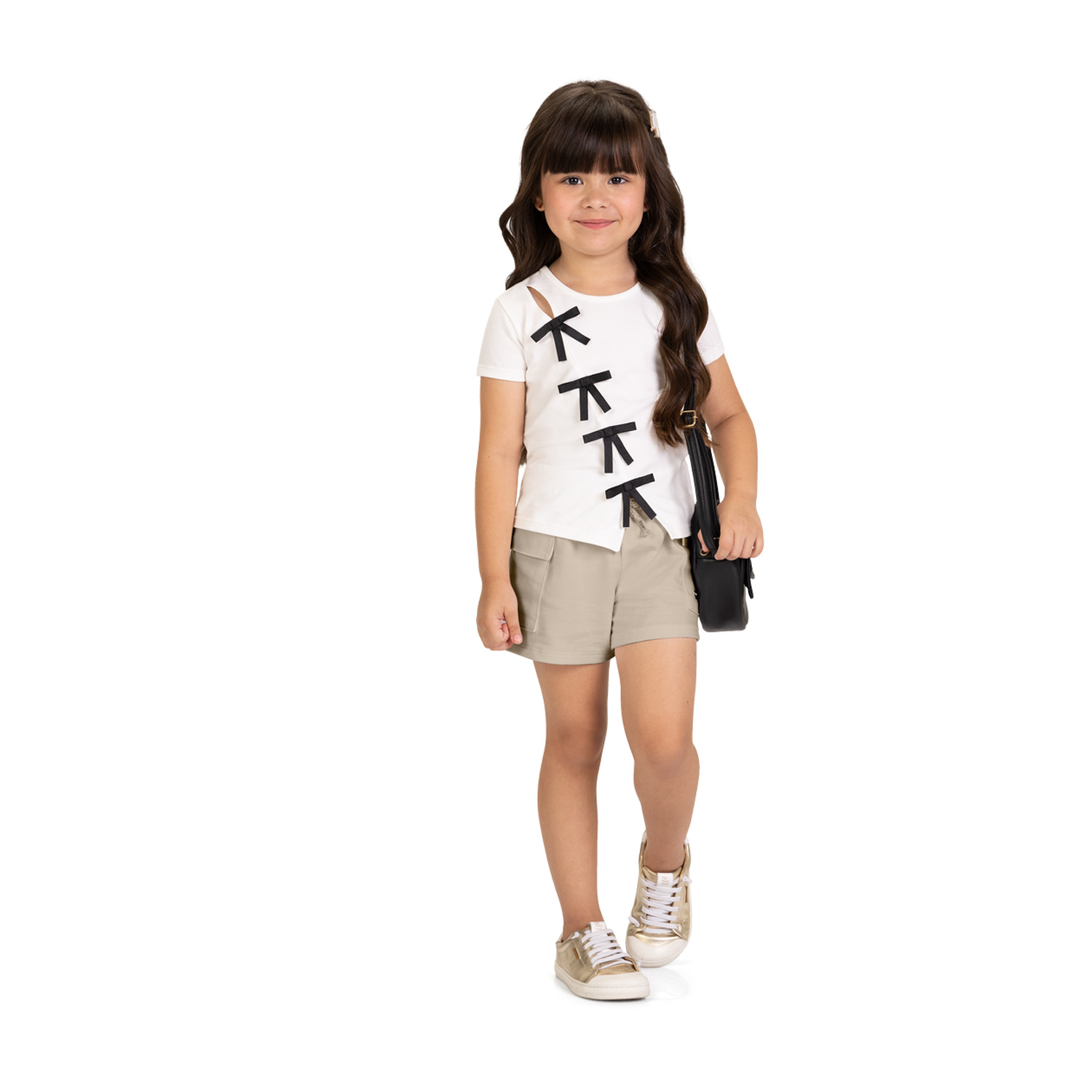 Blusa Milon 2001873 | Manga Curta 10 ao 14