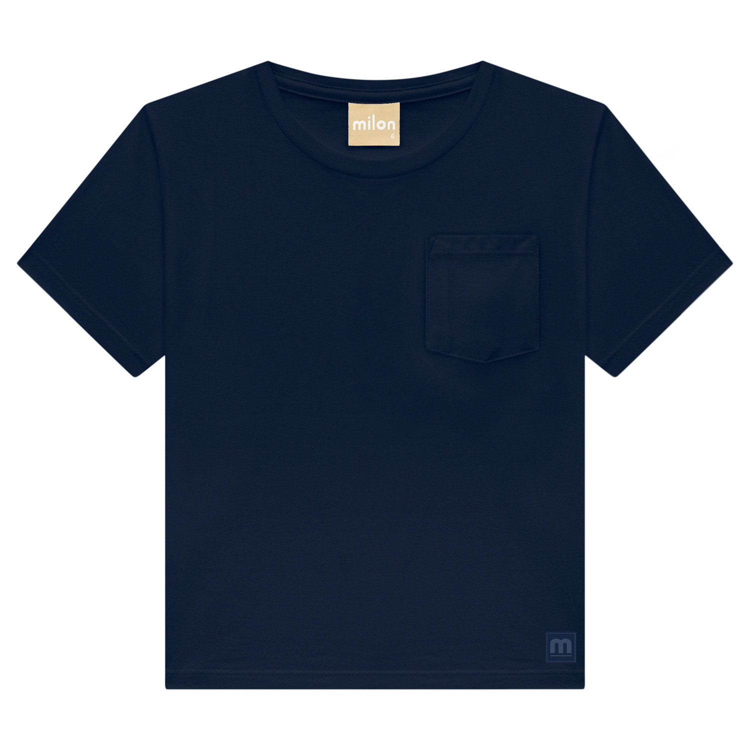 Camiseta Milon 2001878 | Manga Curta 04 ao 08 - Image 4