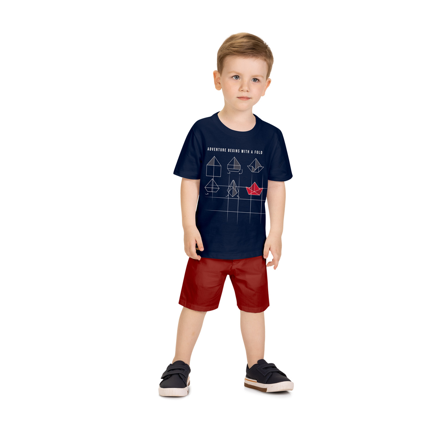Conjunto Milon 2001895 | Camiseta + Bermuda 04 ao 08